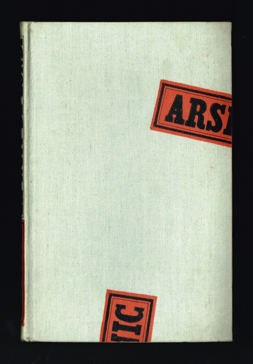 Couverture de L'Ymagier : composition typographique au titre en grandes capitales sur fond blanc