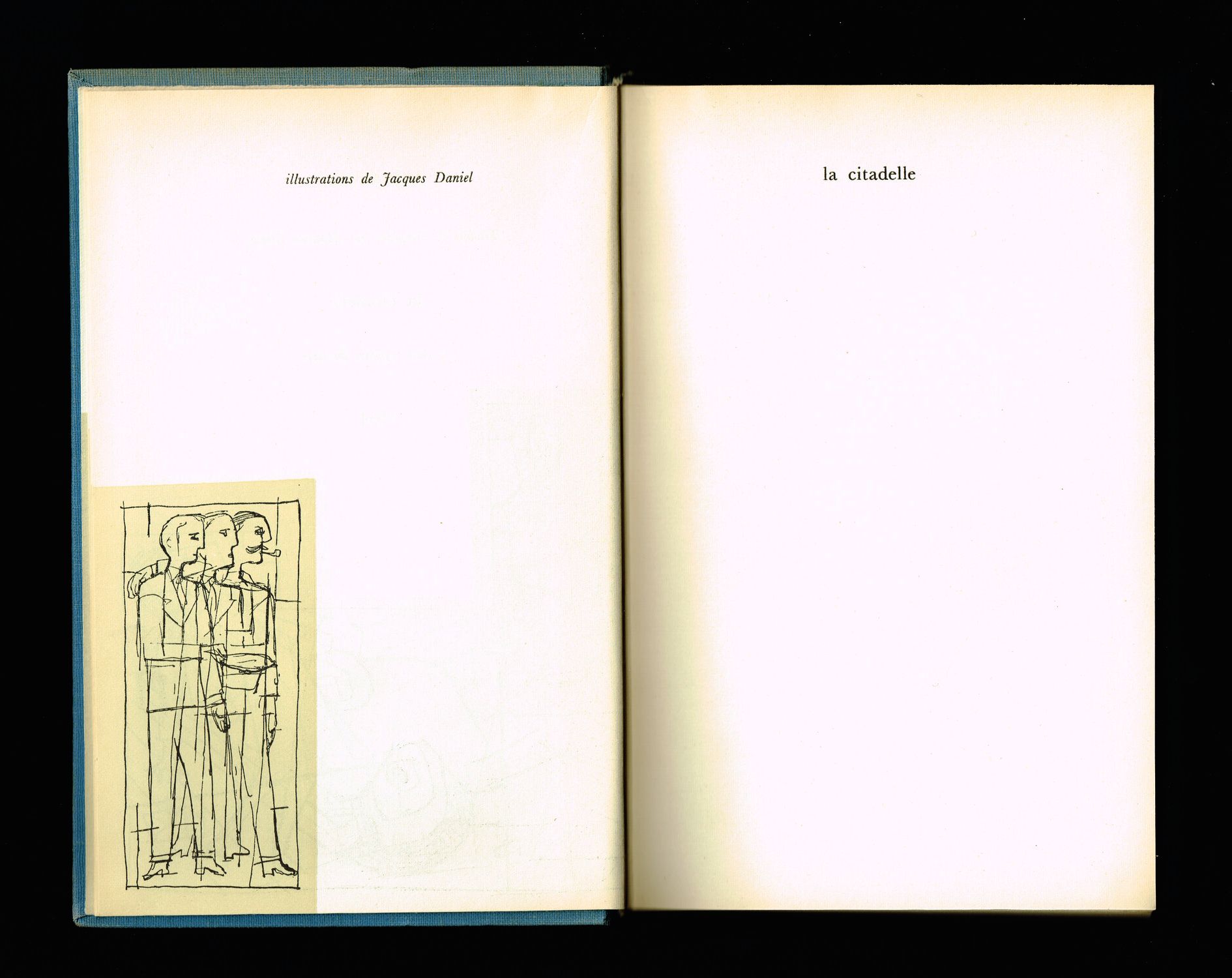 Cronin, *La Citadelle* (Club Français du Livre, date), 1re de couverture et gardes